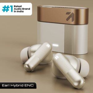 Premium Wireless Earbuds with Hybrid ENC Noise Cancellation | Smart Audio Earphones